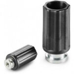 Control Knob With Steel Insert and Through Hole