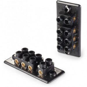 Large 4 Way Terminal Block