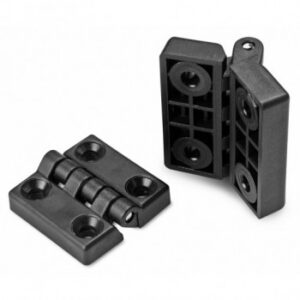 Plastic Hinge With Right Trhough Holes