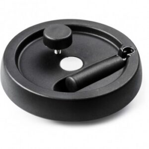 Solid Control Handwheel With Foldaway Handle and Locking Knob