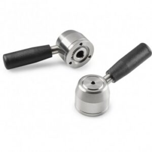Stainless Steel Indexed Control Knob With Handle