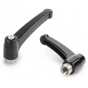 Zamak Alloy Indexed Clamping Lever With Stainless Steel Female Threaded Insert