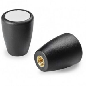 "euromodel" Conical Knob With Cap and Female Threaded Insert