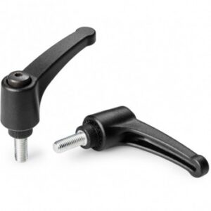 “euromodel” Indexed Clamping Lever With Threaded Male Insert