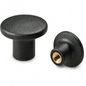 Mushroom Knob With Female Threaded Insert