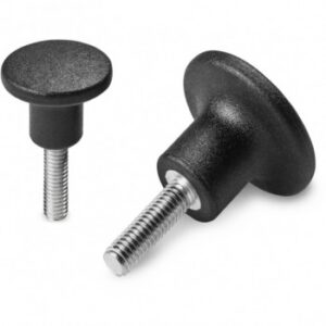 Mushroom Knob With Threaded Stud