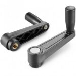 Crank Handle With Threaded Insert and Revolving Handle M129