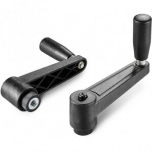 Indexed Crank Handle With Threaded Insert and Revolving Handle M145