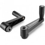 Indexed Crank Handle With Smooth Insert and Revolving Handle M129