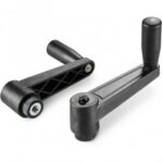 Indexed Crank Handle With Threaded Insert and Revolving Handle M129