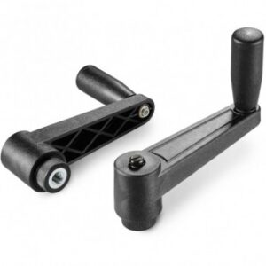 Indexed Crank Handle With Threaded Insert and Revolving Handle M129