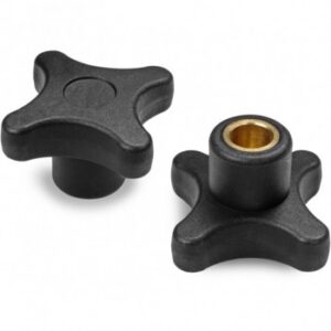 Solid Cross Handwheel With Smooth Bored Insert