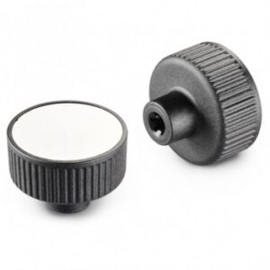 “euromodel” Knurled Knob With Cap