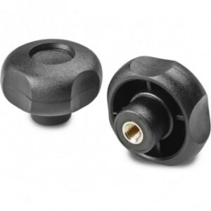 4-lobe Handwheel With Threaded Insert