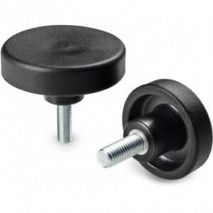 Cylindrical Handwheel With Threaded Stud