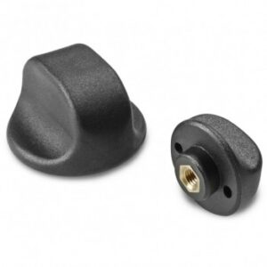 Knob With Threaded Insert