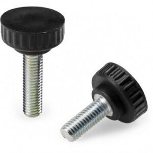 Knurled Handwheel With Short Hub