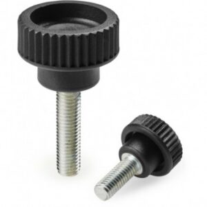 Knurled Hollowed Handwheel With Threaded Stud