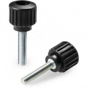 Knurled Knob With Threaded Stud