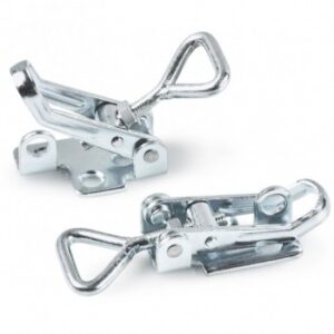 Adjustable Steel and Stainless Steel Toggle Latch With Padlock Hasp