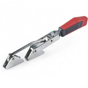 Narrow J-hook Toggle Clamp With Catch Plate