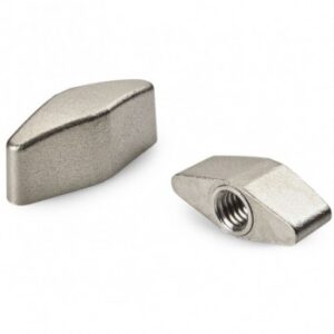 Full Stainless Steel Wing Nut With Female Threaded Hole