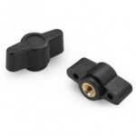28mm. Wingnut With Female Threaded Insert