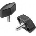 Wingnut With Threaded Stud