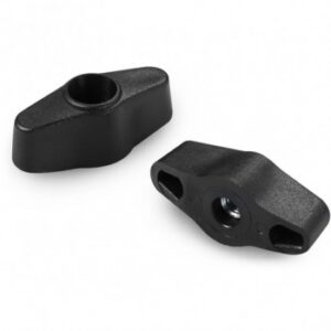 Large Wingnut With Female Right Through Threaded Insert