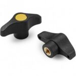 “euromodel” Wingnut With Threaded Through Insert