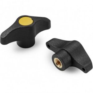 “euromodel” Wingnut With Threaded Through Insert