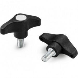 “euromodel” Wingnut With Threaded Stud