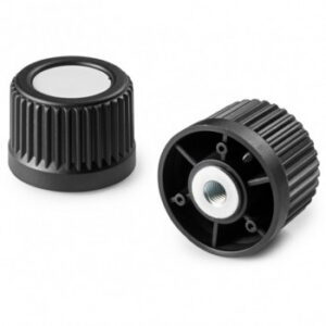 Knurkled Control Knob With Female Threaded Insert