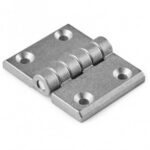 Flat Metal Hinge With Right Throught Holes