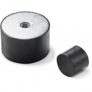 Cylindrical Anti-vibration Mount With Single Threaded Blind Bore