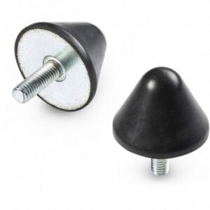 Conical Anti-vibration Mount With Threaded Stud