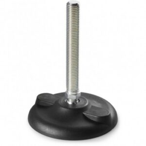 Ground Fixing Mounting Foot With Steel Threaded Stem (type A) and Joint With Ball R15