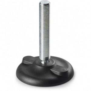 Ground Fixing Mounting Foot With Steel Threaded Stem (type B) and Joint With Ball R15