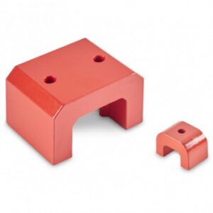Painted Red One-piece Alnico Bridge Magnet