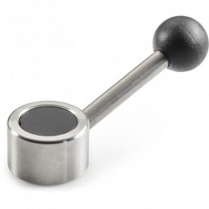 Stainless Steel Cylindrical Fixed Metal Lever With Inclined Arm