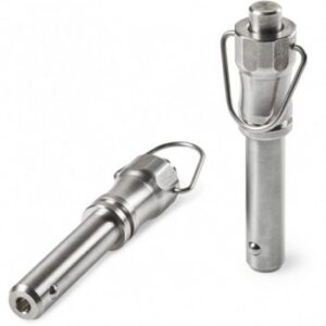 Quick Release Complete Stainless Steel Detent Pin With Ring
