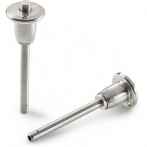 Complete Stainless Steel Knob With Quick Fixing Nose Pin