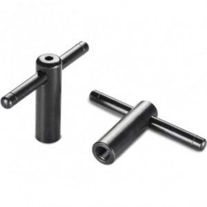 T Lever With Movable Handle and Threaded Bore