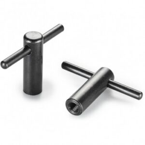 T Lever With Fixed Handle and Threaded Bore
