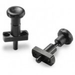 Knob-style Steel Spring Plunger With Fixing Flange