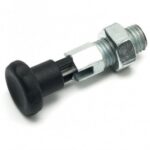 Knob-style Spring Plunger With Locking Position and Standard Pitch Thread