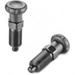 Knob-style Spring Plunger With Fine Pitch Thread