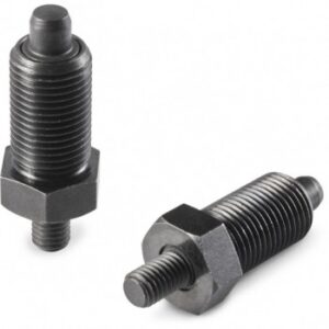 Steel Spring Plunger With Fine Pitch Thread